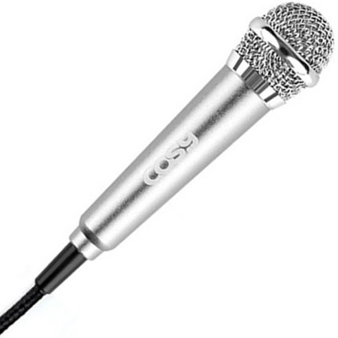 코시 스마트폰 노래방 마이크 실버, MK3060