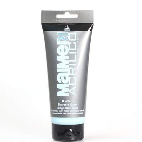 마이메리 아크릴리코 200ml 낱색 아크릴물감, 405 AM KINGS BLUE LIGHT, 1개