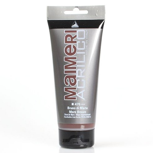 마이메리 아크릴리코 200ml 낱색 아크릴물감, 476 AM MARS BROWN, 1개