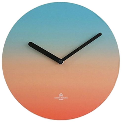 OBJECT CLOCK_BLUE-ORANGE, 단품