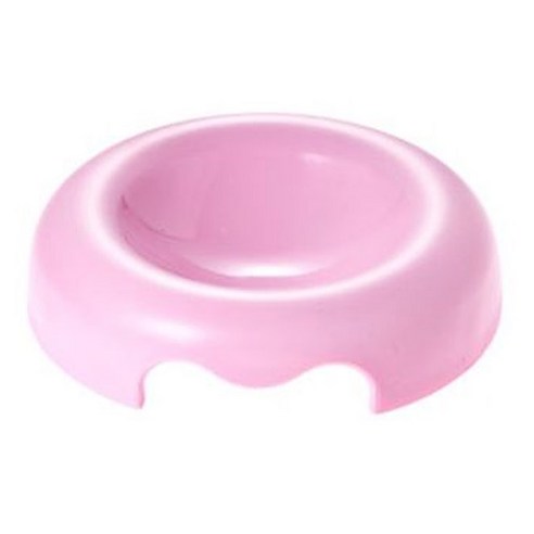유나이티드펫츠 키티 고양이 식기, 핑크, 1개