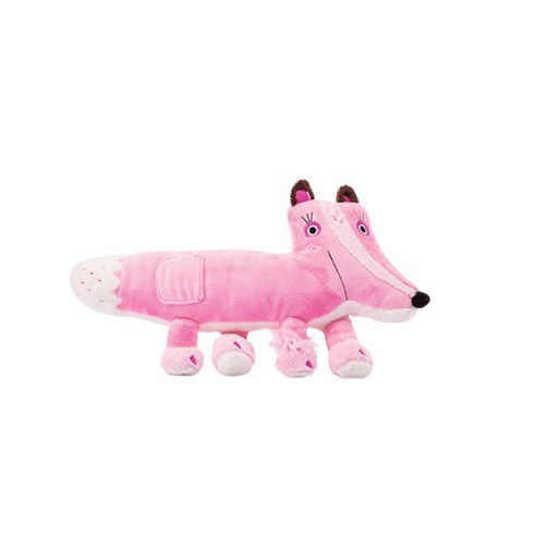 히치하이킹 카시트 동물 안전벨트 인형, 비넛 여우, 1개
