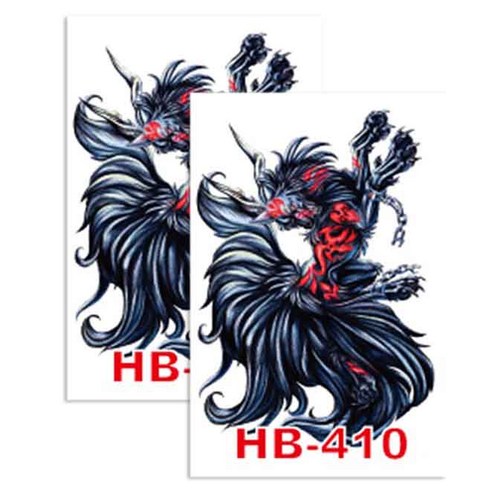 허니걸 타투 타투스티커 2개, HB-410