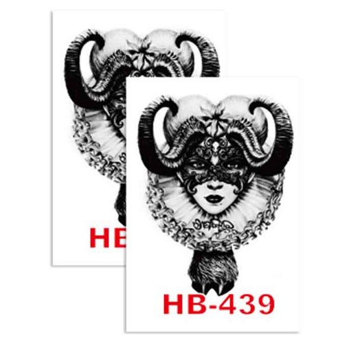 허니걸 타투 타투스티커 2개, HB-439