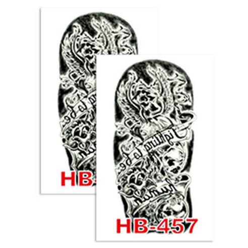 허니걸 타투 타투스티커 2개, HB-457