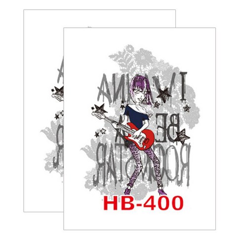 허니걸 타투 타투스티커 2개, HB-400