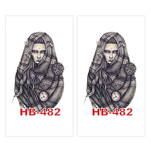 허니걸 타투스티커, HB-482, 2개