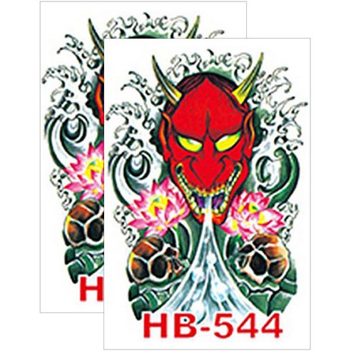 허니걸 타투스티커, HB-544, 2개