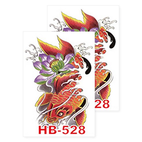 허니걸 타투스티커, HB-528, 2개