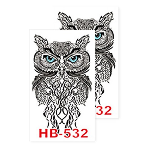 허니걸 타투스티커, HB-532, 2개
