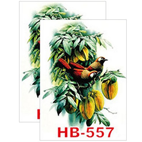 허니걸 타투스티커, HB-557, 2개
