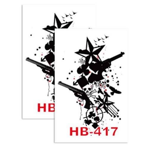 허니걸 타투 타투스티커2개, 2개, HB-417