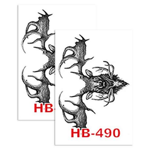 허니걸 타투스티커, HB-490, 2개