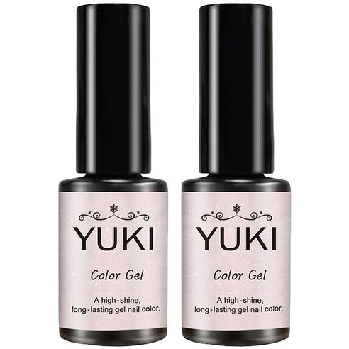 유키 컬러젤, 95호 시럽핑크펄, 5ml, 2개