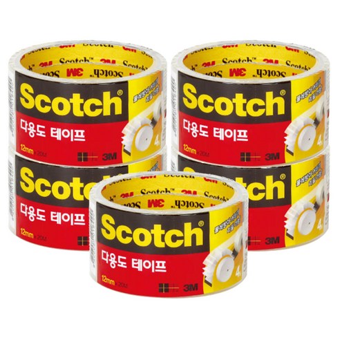 [3M] 다용도 테이프 508 리필 3인치, 5개