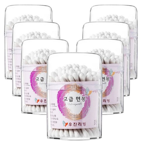 리빙웰 원통면봉, 100개입, 7개