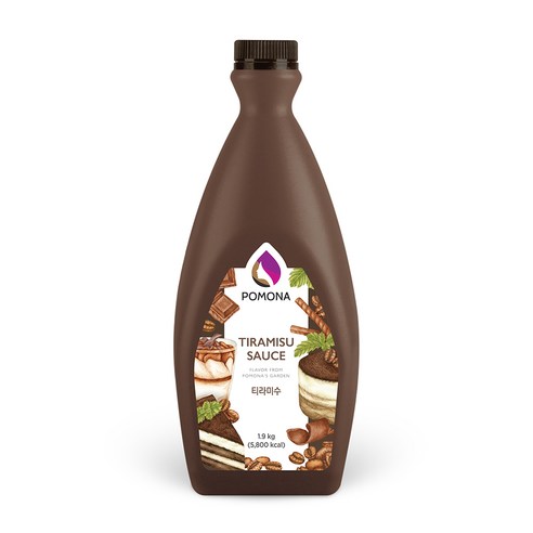 [포모나] POMONA 카페음료 소스, 1개, 1.9kg