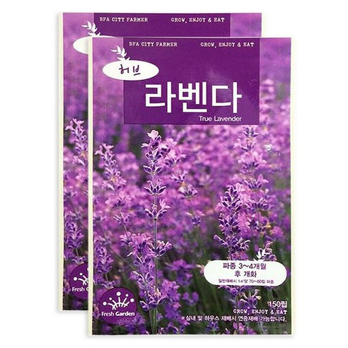 비에프에이 라벤다 허브 씨앗, 2개