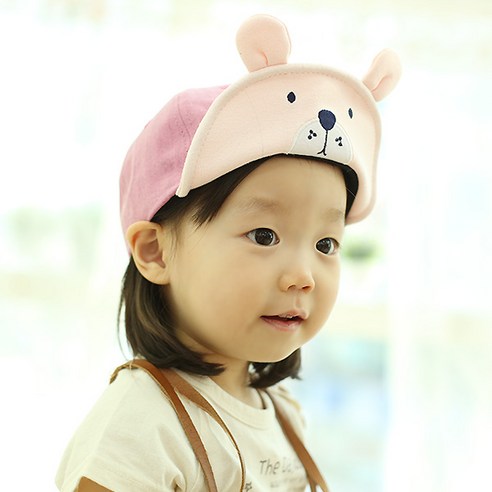 무슈 슈가베어 얌채캡 유아 모자