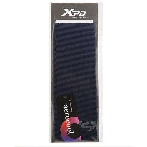 XPD 스피드 쿨스카프 직사각, 쿨네이비, 1개