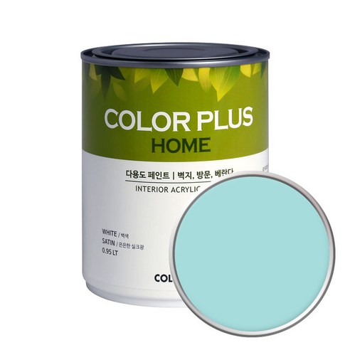 노루페인트 컬러플러스 홈 페인트, 알렉산드라이트, 1L, 1개