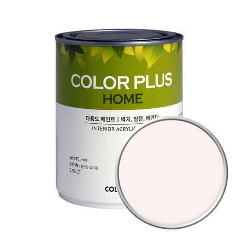 노루페인트 컬러플러스 홈 페인트 1L, 엔젤윙, 1개