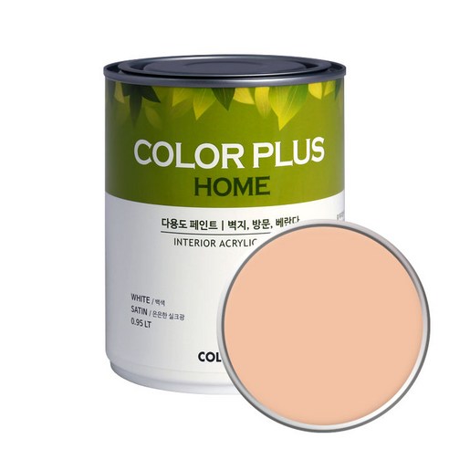 노루페인트 컬러플러스 홈 페인트 1L, 아이리스아케이트