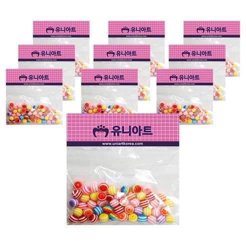 유니아트 2000 모양비즈, 56번, 10개입
