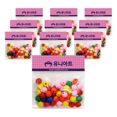 유니아트 2000 모양비즈, 57번, 10개입