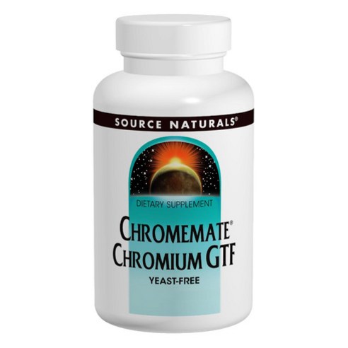 Source Naturals 크롬메이트 크롬 GTF 200 mcg 타블렛, 240개입, 1개
