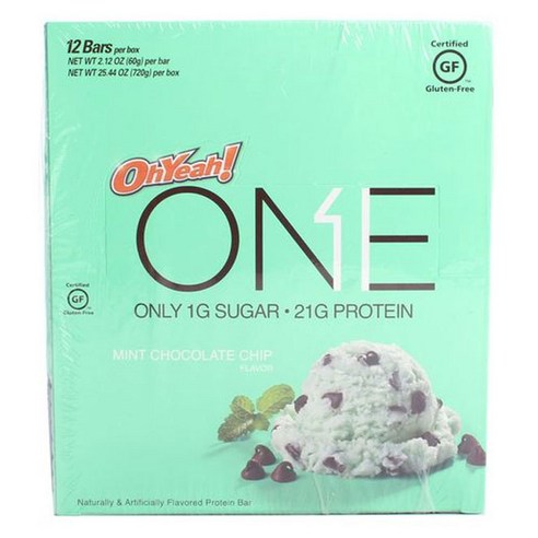 오예원 프로틴 바 12개입, Mint Chocolate Chip