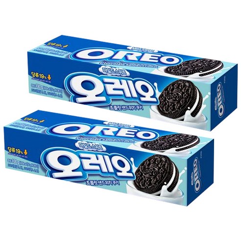 동서 오레오 마일드스위트, 100g, 2개