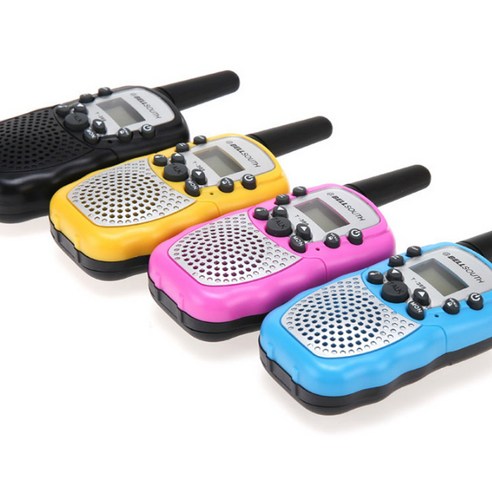 쵸미앤세븐 생활무전기 walkie-talkie 2p, walkie-talkie(옐로우), 2개