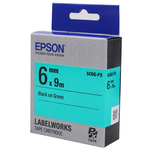 엡손 PRIFIA 라벨카트리지, SC6G, 9m