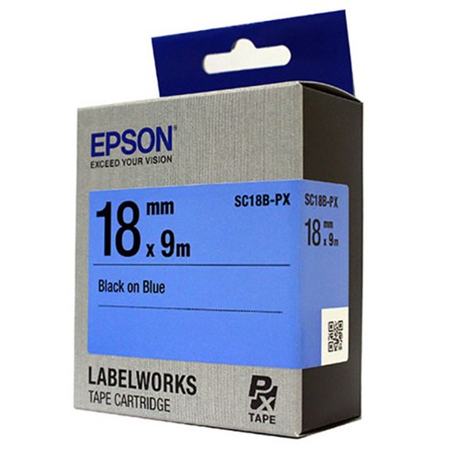 엡손 PRIFIA 라벨카트리지, SC18B, 9m