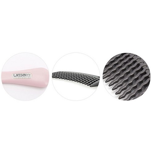 웨신 러버그립 웨이브빗, 핑크, 1개