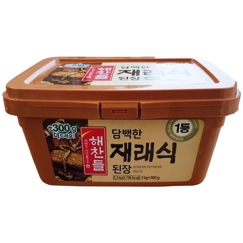 해찬들 재래식 된장, 1개, 2.3kg