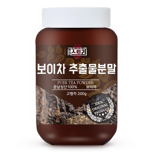 건강스토리 보이차 추출물 분말, 200g, 1개