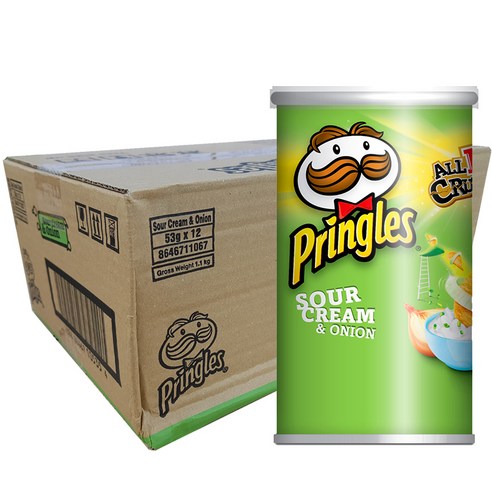 PnG 프링글스 양파맛, 53g, 36개입