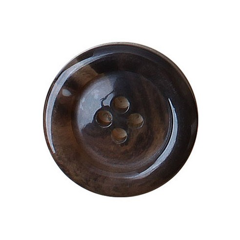 동화상가몰 야크코트 단추 I-2 13mm, 라이트브라운유광, 15개입