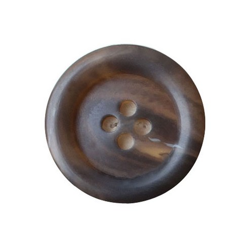 동화상가몰 야크코트 단추 I-2 25mm, 라이트브라운무광, 10개