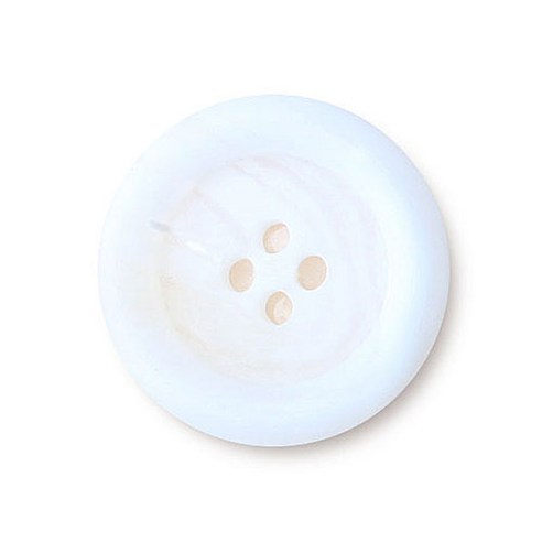 동화상가몰 야크코트 단추 I-2 28mm, 화이트무광, 10개입
