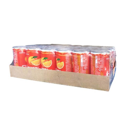 롯데 델몬트 오렌지스퀴즈, 175ml, 30개