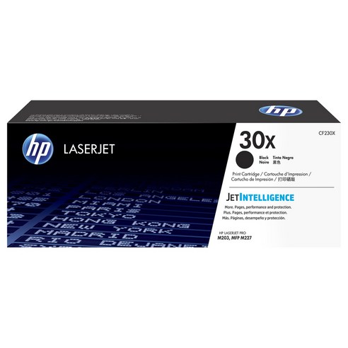 HP No.30X CF230X 정품토너, 검정, 1개