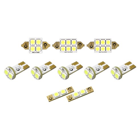 문라이트 차량용 LED 범용실내등 풀세트, 그랜드카니발 11인승(12년 이후), 1개