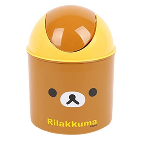 좁은 공간, 귀여움 한 스푼! 리락쿠마 스윙 휴지통 사용 후기 리락쿠마