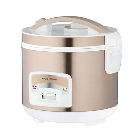 가성비와 편리함으로 갓 지은 밥맛을 책임지는 쿠킨 전기보온밥솥 10인용