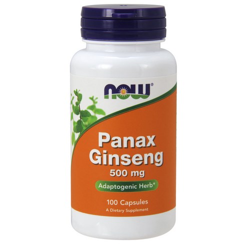 나우푸드 파낙스 진생 500mg 캡슐, 100개입, 1개