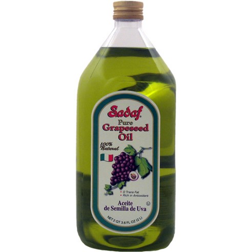 사다프 퓨어 그레이프씨드 오일, 2L, 1개