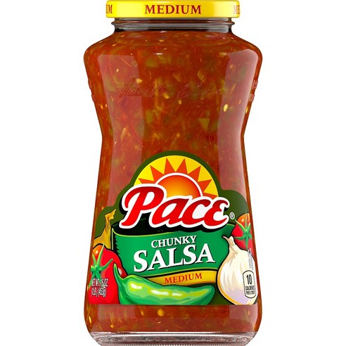 Pace 청키 살사 미디엄, 453g, 1개